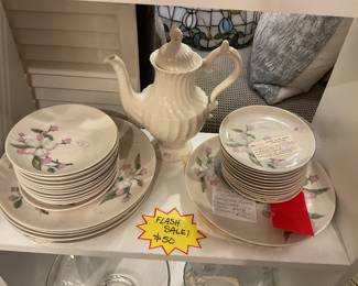 Appleton floral Franciscan plates $50 + tax