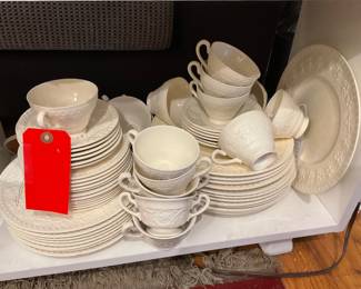 Wedgwood Wellesley patterned set $172.50 + tax