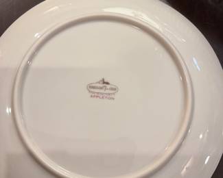 Appleton floral Franciscan plates $50 + tax
