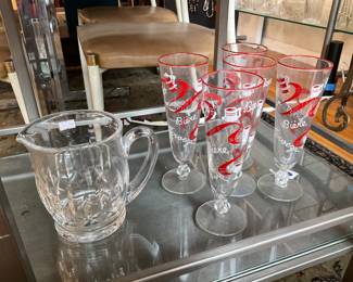 Vintage Libby Pilsner glasses (5) $12.50 + tax