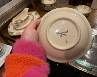 Vintage Franciscan deser rose set $50 + tax