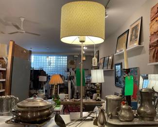 Adjustable steel and paper side lamp - Ikea