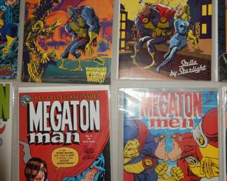 MEGATON MAN COMPLETE SET OF 1 THROUGH 10 VERY HIGH GRADE