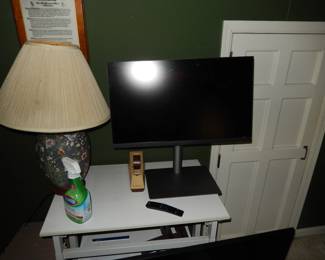 LAMP AND COMPUTER