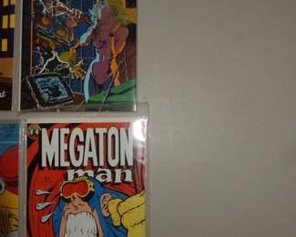 MEGATON MAN COMPLETE SET OF 1 THROUGH 10 VERY HIGH GRADE