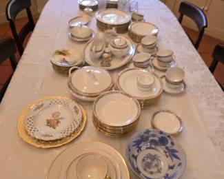 Many sets of fine China !