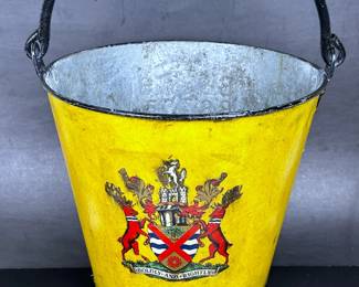 Antique 19th century Tole bucket