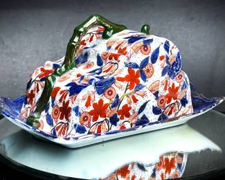 Antique English Imari Ironstone