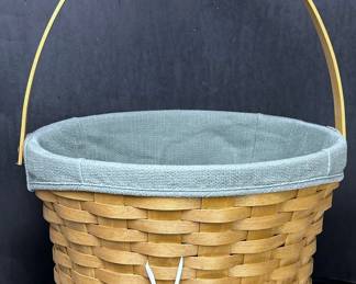 Longaberger hand crafted basket