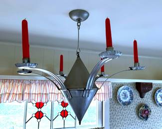 Vintage Williamsburg reproduction candle chandelier