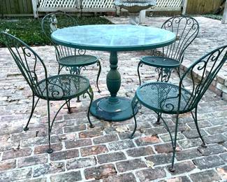 Vintage patio set
