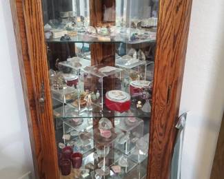 All types of semi-precious stones in all shapes, styles, colors. Everything from raw stones, to slabs, globes, to jewelry.