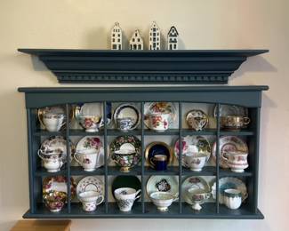 Teacup Display Shelf (36” x 20” x  5”)