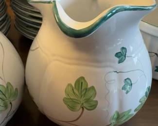 Ceramic Pitcher From Herend Village Pottery  - price per item 