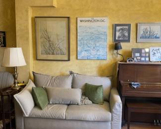 Washington D.C. View of the World Print (25” x 35”)