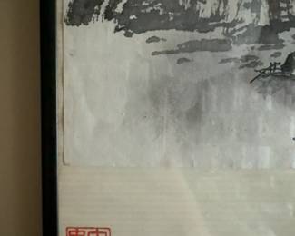 Japanese Landscape Painting (14.5” x 18.5”)