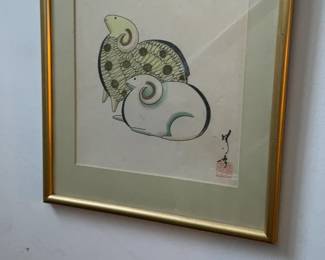 Framed Artwork Print (12.5” x 13.5”)