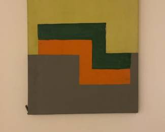 Abstract Geometric Painting (12” x 18”)