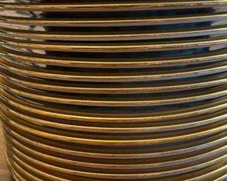 24K Gold Trim - Lenox Dishwasher Safe Small Holiday Plates (8”) - Price Per Item