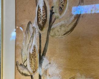 Floral Artwork (13” x 17”)