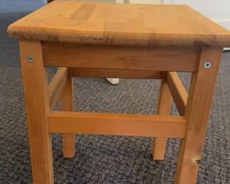 Wooden Step Stool (17 x 13”)