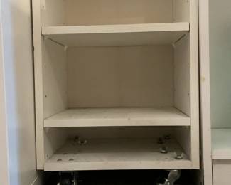 Shelf Unit with wheels (13” x 9” x 33.5”)