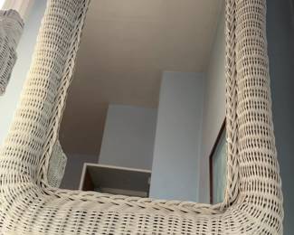Wicker Mirror (28 x 19”)