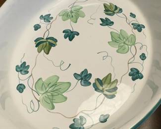 Herend Village Pottery Oval Serving Dish (13 x 8”) - price per item