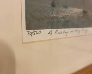 “A Niceday in Hong Kong” Harbor Scene Print 70/500 (11” x 9”)