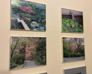 Framed Japanese Landscape Photo Prints - Sold Individually (8” x 10”)