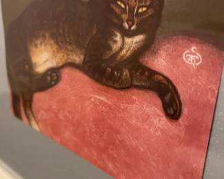 Cat Portrait Print (8” x 10”)