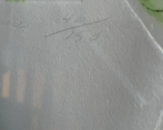 “Spring Dance” 46/150 artwork (26” x 21”)