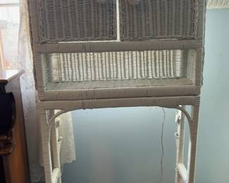 Wicker Cabinet (60 x 25 x 8”)