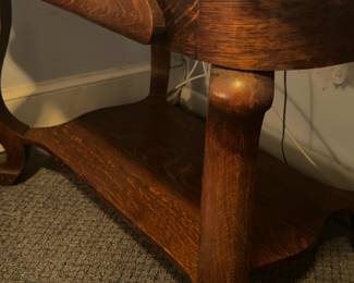 Antique Side Table (30 x 42 x 28”)