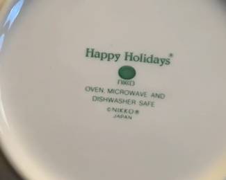 Nikko Happy Holidays Serving Bowl