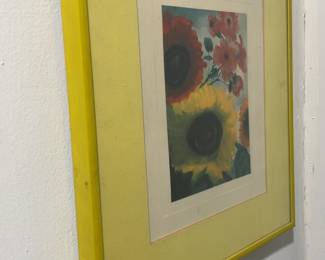 Floral Watercolor Print (10.75” x 12”)