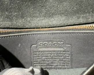 Vintage Coach Leather Crossbody Bag