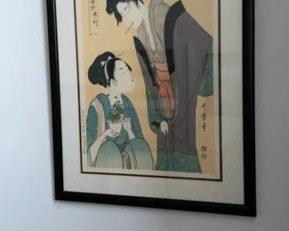 Japanese Woodblock Print (12” x 16”)