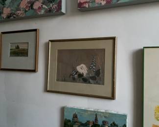 Japanese Bird Print (12” x 16”)