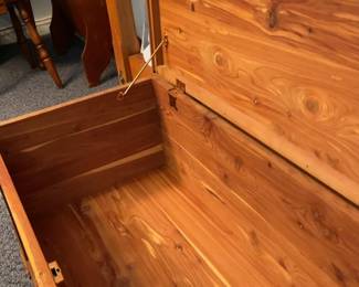 Antique Cedar Storage Chest