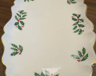 Lenox Holiday Small Serving Dish - 10”