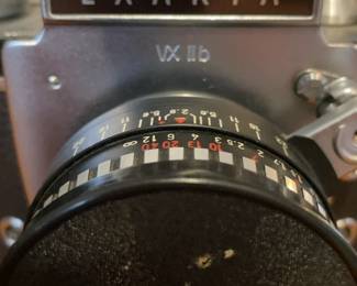 Exakta VX IIb Camera with Meyer-Optik Gorlitz 50mm f2.8 lens in excellent condition