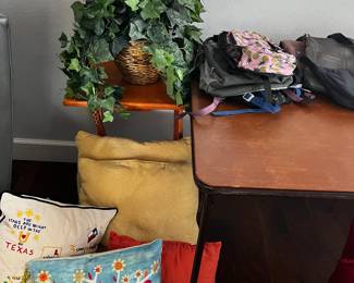 Pillows, bags, Knick knacks