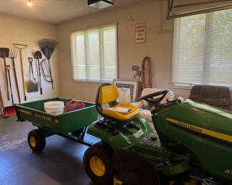 John Deere lawn mower
