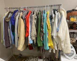 More clothing selections