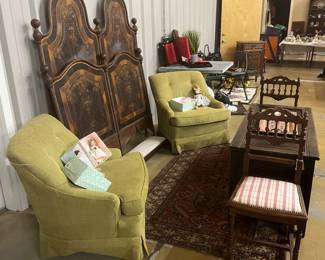 Matching side chairs