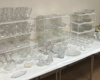 Large selection of Fostoria