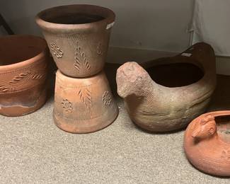 Terra cotta planters