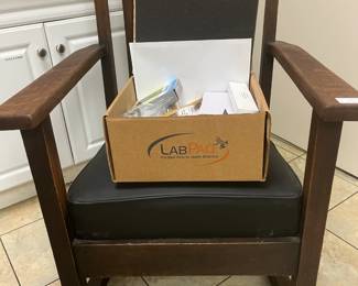 Rocking and reading!