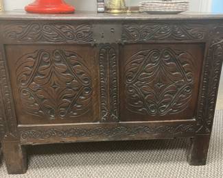Vintage dowery chest - one of a kind find!